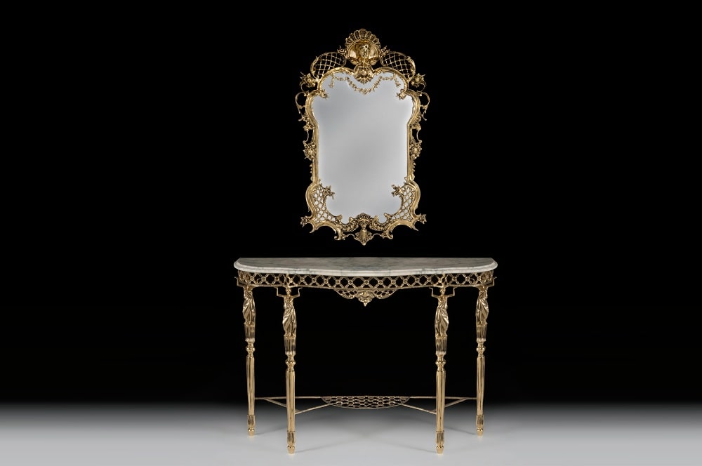 6.- Classic_Bronze_Console_and_Mirror_Elegant_Luxury_Handcrafted_Décor_8060_8300
