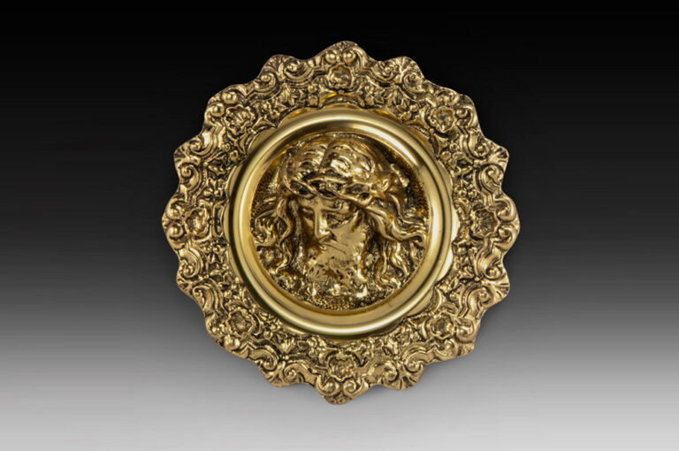 1150_bronze_decor_dish-cristo_handmade Handmade Bronze Christ Dish