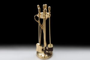 Handmade Bronze Fireplace Tool Set Luxury & Exclusive