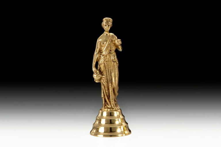 Handmade Bronze Figure Lady