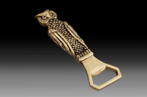 Handmade Bronze Owl Bottle Opener