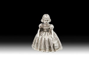 1829p_bronze_decor_table-bell-girl_handmade Handmade Bronze Table Bell Girl