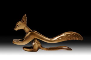 Handmade Bronze Squirrel Nutcracker Classic