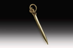 Handmade Bronze Knot Letter Opener