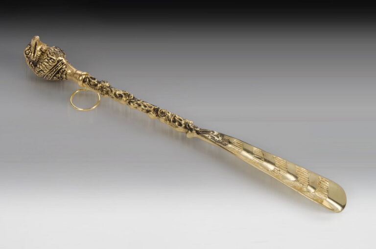 Handmade Bronze Eagle Head Shoehorn