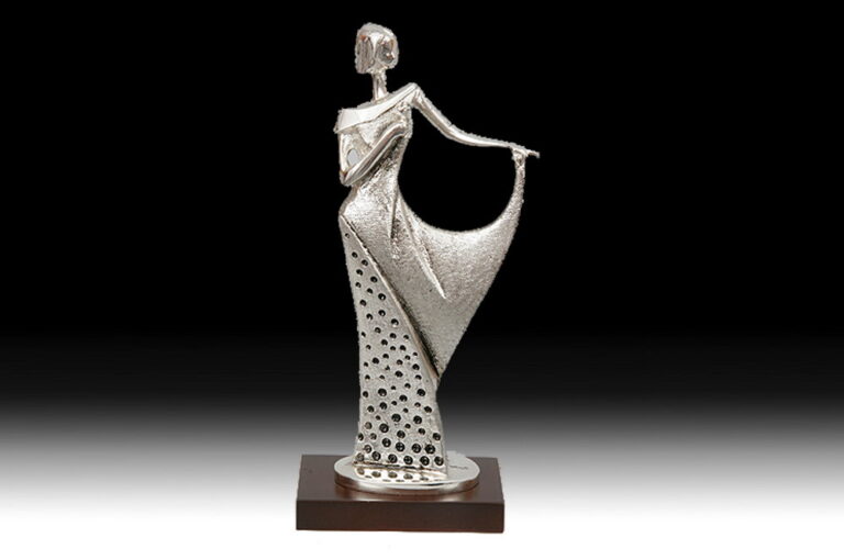 Handmade Bronze Figure of Modern Lady