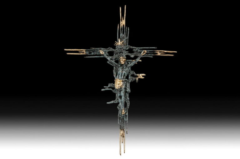Handmade Bronze Cross New