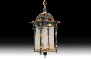 Handmade Bronze Grand Street Lamp