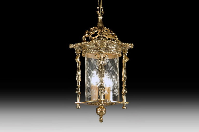 Handmade Bronze Small Street Lamp