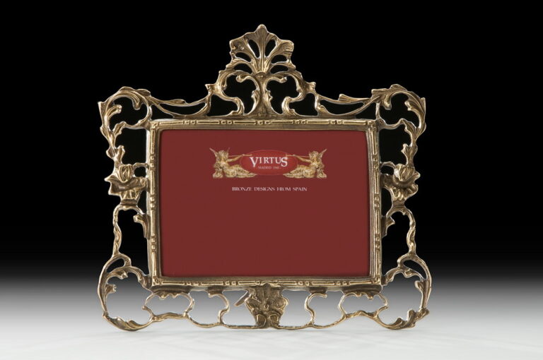 Handmade Bronze Photoframe Large Low
