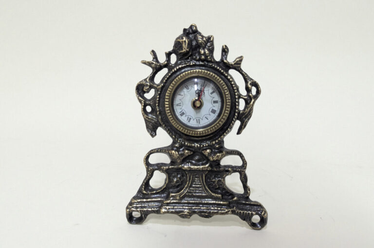 5339_Handmade_Bronze_Decor_Table_Clock_Pombas Handmade Table Clock Pombas