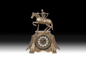 Handmade Table Clock Jockey