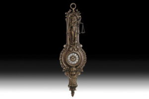 Handmade Wall Clock Justice Lady